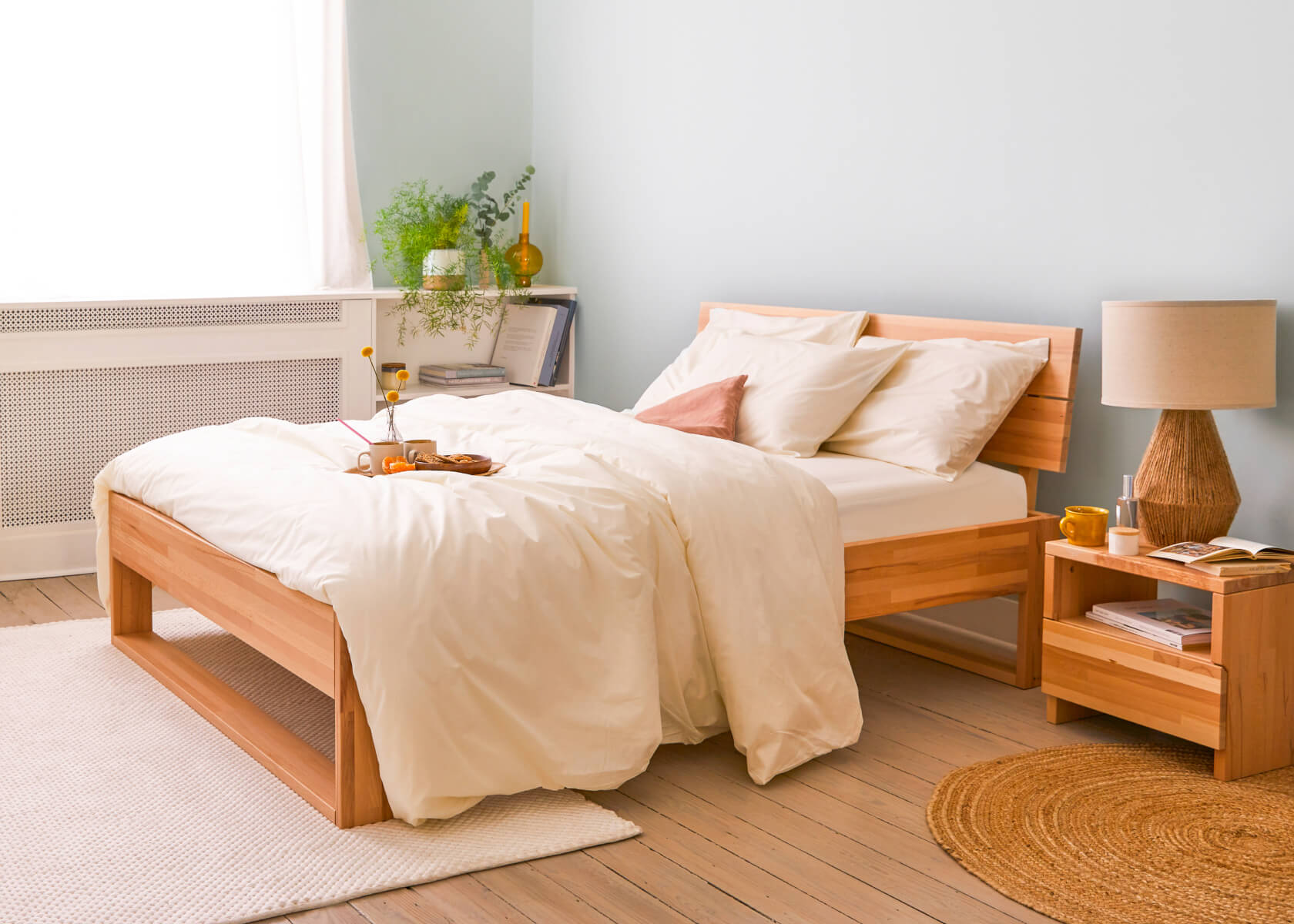 Letto in legno massiccio AVA