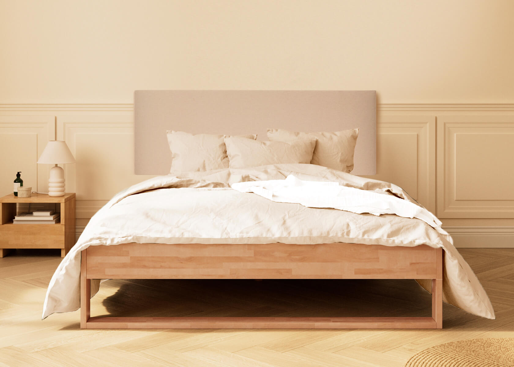 Letto in legno massiccio AVA