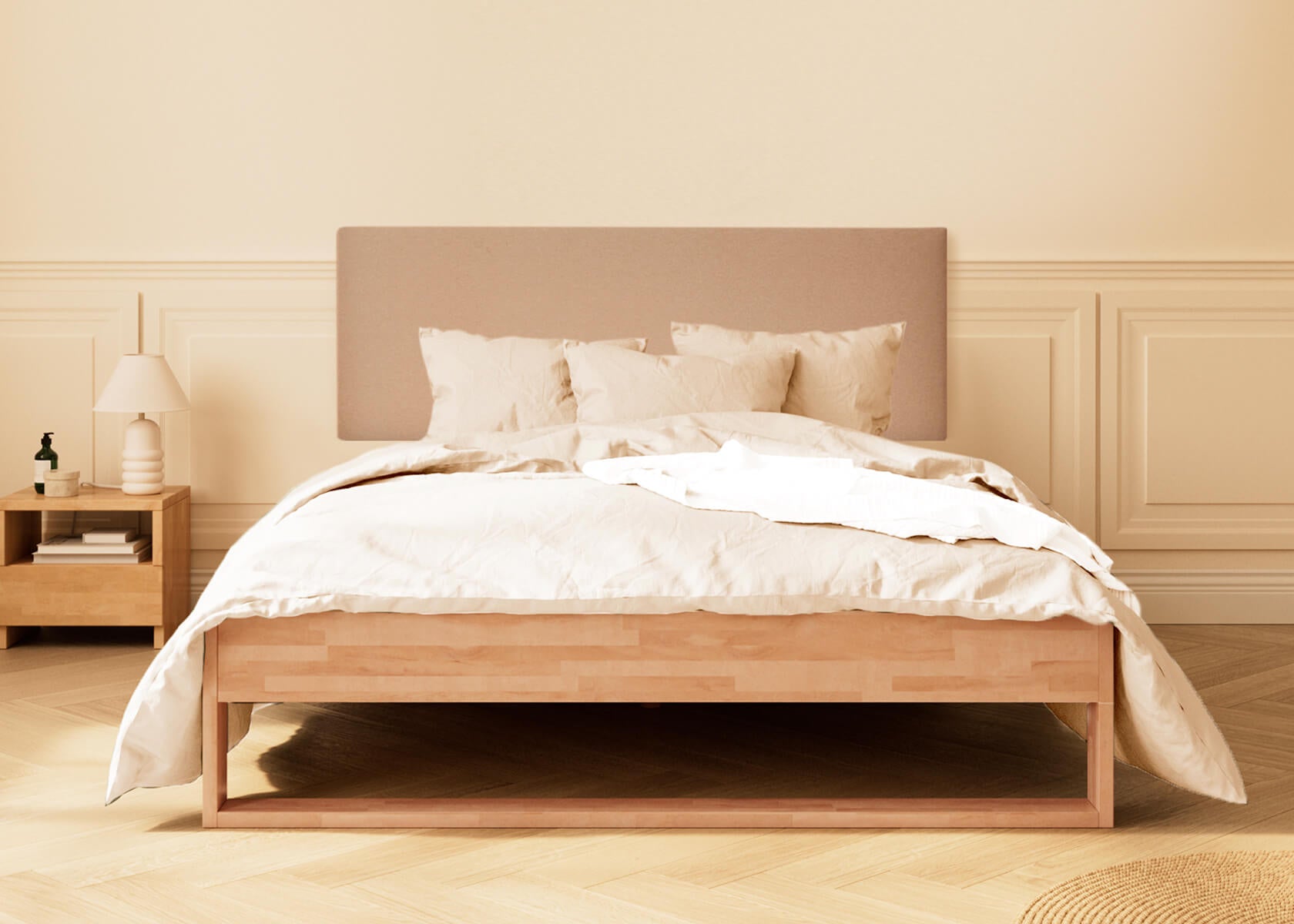Letto in legno massiccio AVA