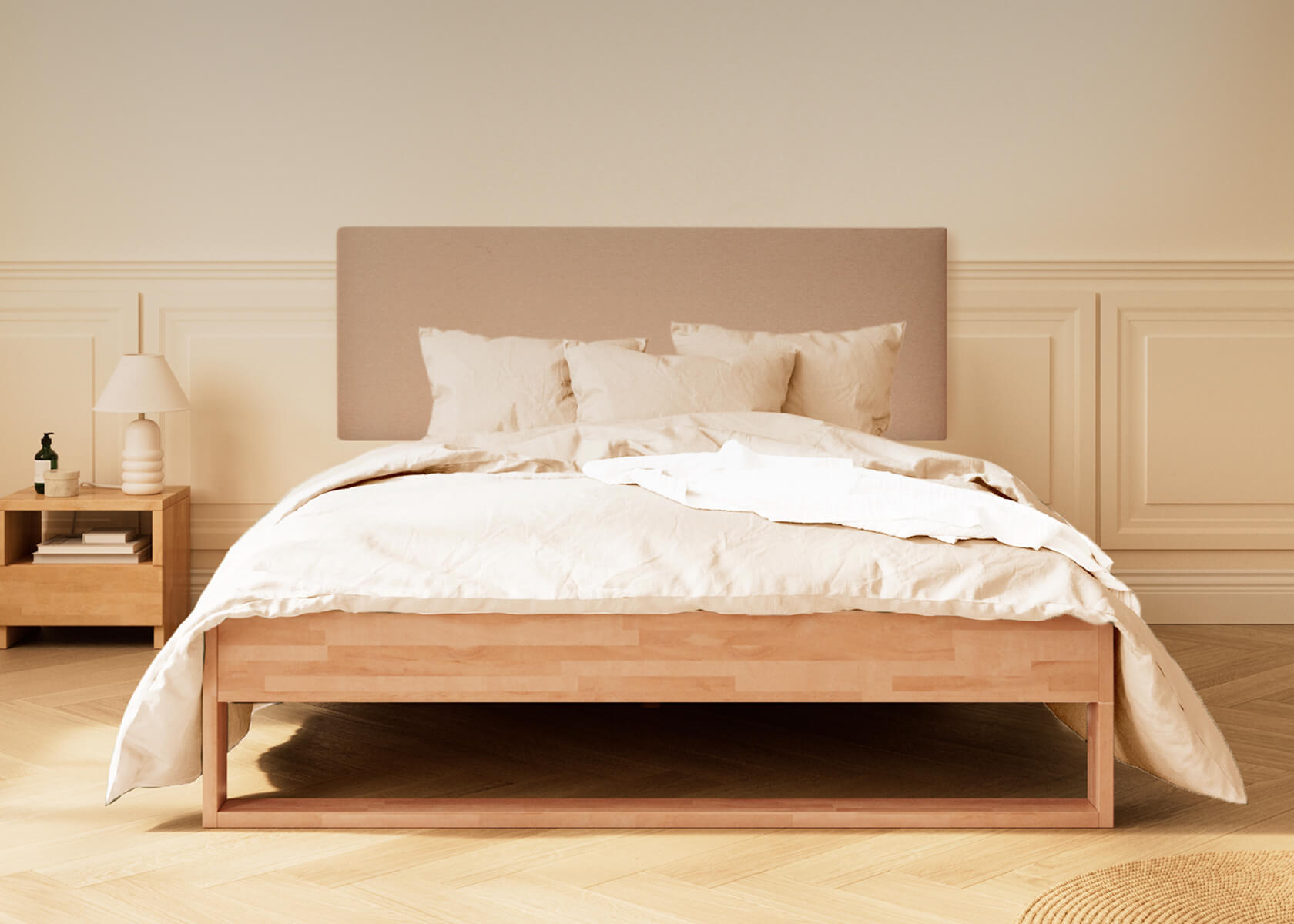 Letto in legno massiccio AVA