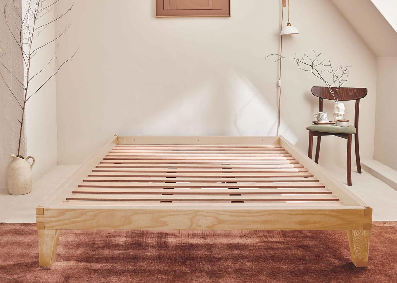 Letto legno massiccio LUCA