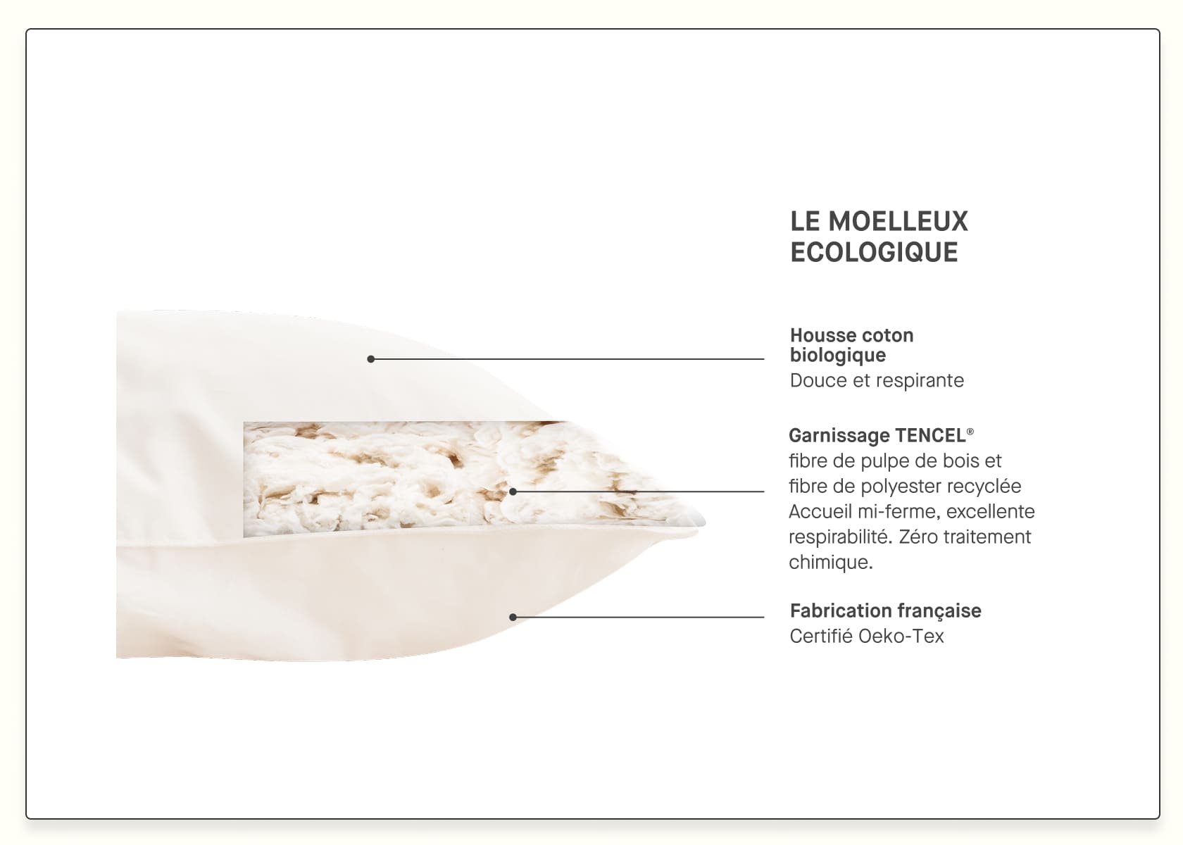 Cuscino ecologico
