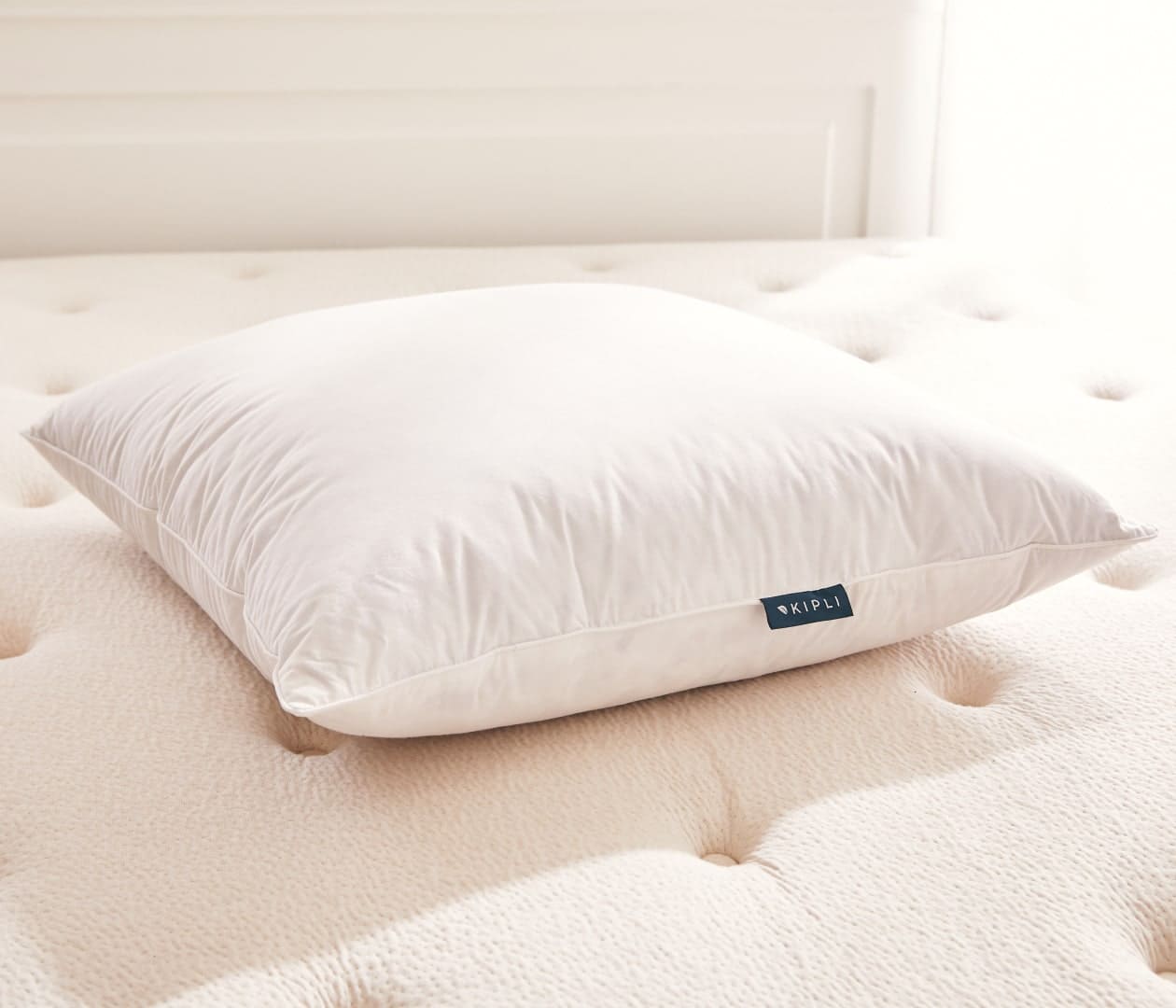 Cuscino in piuma e piumino