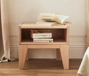 Comodino in legno massiccio NOVA